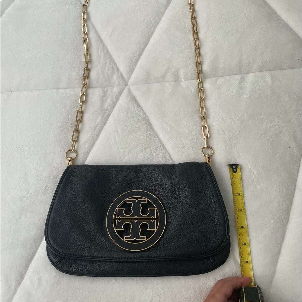 Black Leather Shoulder Bag